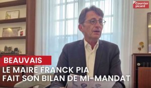 Franck Pia, maire de Beauvais, fait son bilan de mi-mandat