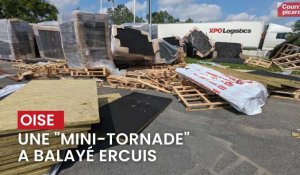 Orage: une mini-tornade à Ercuis, dans l'Oise