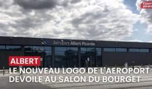 Le nouveau logo de l'aéroport Amiens - Henry Potez a été dévoilé au salon du Bourget