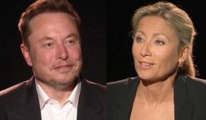 “C’est la quatrième fois que je le dis…” : moment très tendu entre Elon Musk et Anne-Sophie Lapix...