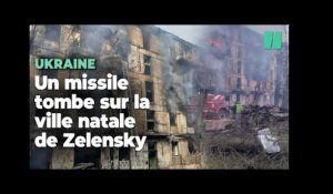 En Ukraine, des frappes russes font six morts à Kryvyï Rig, ville natale de Volodymyr Zelensky