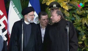 Nicaragua: le président Ortega accueille son homologue iranien Raïssi à Managua
