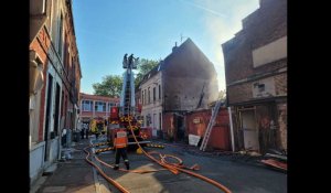 Le magasin participatif El’Cagette à Roubaix détruit dans un violent incendie