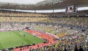 Toulouse - La Rochelle : les équipes à l’échauffement, l’ambiance monte avant la finale du Top 14