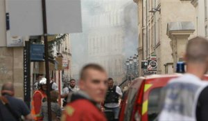 Paris: effondrement d'un immeuble après une explosion