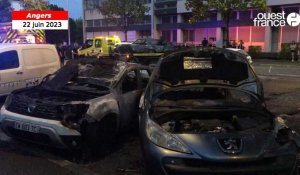 VIDÉO. « On a vu une boule de feu » : À Angers, deux voitures se percutent et prennent feu 