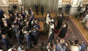 Grèce: cérémonie de prestation de serment du nouveau cabinet de Kyriakos Mitsotakis
