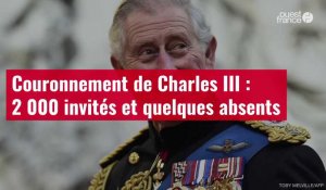 VIDÉO. Emmanuel Macron, prince Harry... Couronnement de Charles III : 2 000 invités et quelques abse