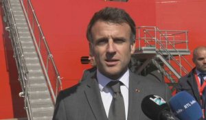 Macron dénonce le "type de langage" utilisé par l'ambassadeur de Chine à Paris