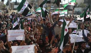 Syrie: manifestation contre la "normalisation" avec le régime d'Assad
