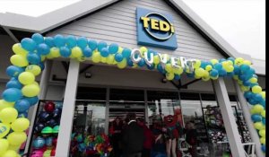 Ouverture du deuxième magasin discount TEDi en France à Bruay-La-Buissière