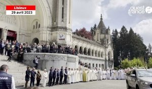 VIDÉO. 100e anniversaire de la béatification de sainte Thérèse : arrivée des reliques à la basilique