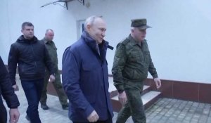 VIDÉO. Guerre en Ukraine : Vladimir Poutine s’est rendu dans les régions de Kherson et Lougansk