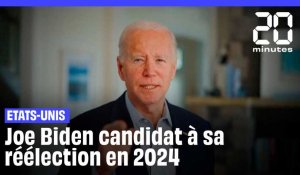 Etats-Unis : Joe Biden candidat à sa réélection en 2024 #shorts