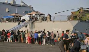 La mission de l'ONU embarque à bord d'un navire français à Port-Soudan