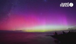 VIDÉO. Nouvelle-Zélande : de somptueuses aurores boréales ont illuminé le ciel 