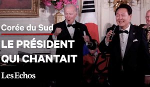 Il chante à l’improviste à la Maison Blanche : le talent caché du président sud-coréen
