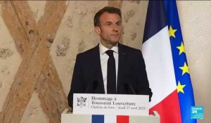 Abolition de l'esclavage : Emmanuel Macron rend hommage au franco-haïtien Toussaint Louverture