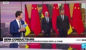 L'Allemagne envisage d'interdire l'exportation en Chine de produits chimiques stratégiques
