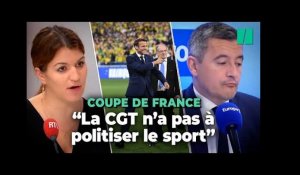 Macron au stade de France, les ministres refusent qu’on « politise le sport »