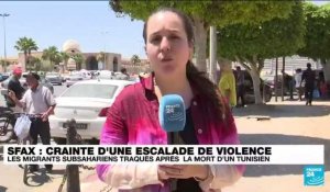 A Sfax, les migrants subsahariens traqués après la mort d'un Tunisien