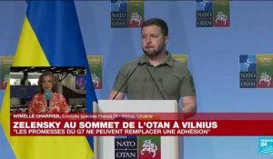 Sommet de l'Otan à Vilnius : "Les promesses du G7 ne peuvent remplacer une adhésion"