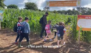 VIDÉO. Un gigantesque labyrinthe de maïs ouvre ses portes à Brest