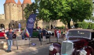 Carcassonne : les véhicules d’époque sont partis en vadrouille