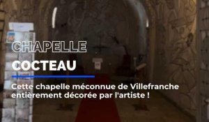 Cette chapelle de Villefranche-sur-Mer a été décorée par Jean Cocteau !