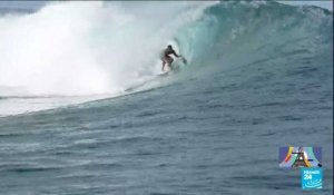 JO de Paris-2024 : en Tahiti, à la découverte de la vague de Teahupo'o