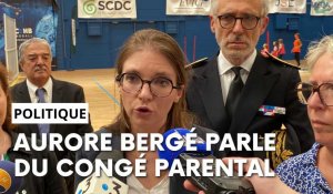 Aurore Bergé parle du congé parental qu'elle souhaiterait plus court mais mieux indemnisé 