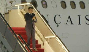 Emmanuel Macron arrive en Papouasie-Nouvelle-Guinée