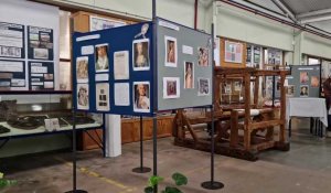 Une exposition sur le mouchoir de Bolbec à l'atelier - musée du textile