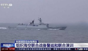 Des manœuvres militaires lancées par la Chine autour de Taïwan à titre de "mise en garde"