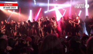 VIDÉO. Envahissement général de la scène au concert des Exploited, lors du Motocultor festival 2023