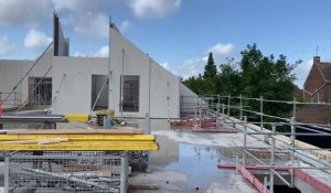 La nouvelle école d’Houplin-Ancoisne est construction
