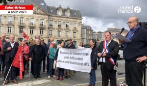 VIDÉO. À Saint-Brieuc, de nombreuses familles présentes à l'hommage rendu aux résistants communistes 