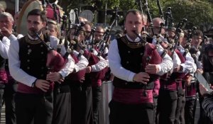 À Lorient, la Grande Parade des Nations Celtes fait vibrer le centre-ville