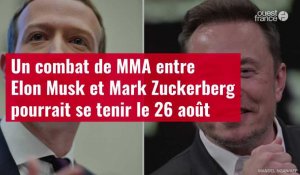 VIDÉO. Un combat de MMA entre Elon Musk et Mark Zuckerberg pourrait se tenir le 26 août