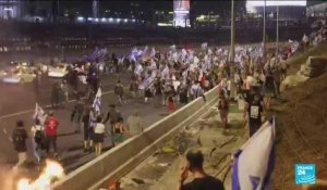 Israël : canon à eau et arrestations lors d'une manifestation à Tel-Aviv