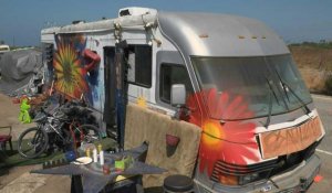 Les caravanes, symptômes de la crise du logement en Californie