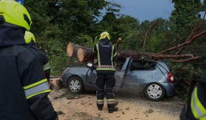 L'Europe de l'Est soufflée par de violentes tempêtes