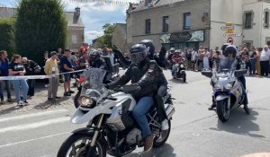 VIDÉO. Pardon de la Madone : 8 000 motards partis de Porcaro arrivent à Plumelec