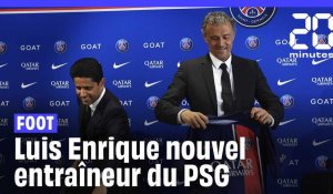  PSG : Luis Enrique nommé nouvel entraîneur du club #shorts