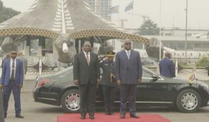 RDC: Ramaphosa accueilli par Tshisekedi à Kinshasa