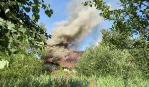 Cucq : une maison inoccupée ravagée par les flammes