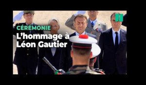 Hommage à Léon Gautier : revivez la cérémonie à Ouistreham