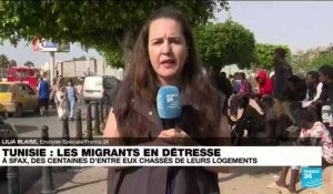 Tunisie : à Sfax, des centaines de migrants chassés de leurs logements