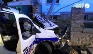 Trois policiers blessés dans un accident de la circulation à Vannes