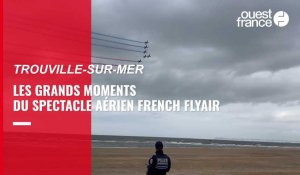 VIDEO. Les grands moments du spectacle aérien French Flyair à Trouville-sur-Mer